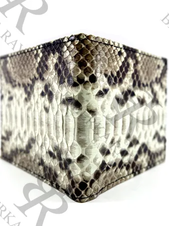 Python Skin Leather Mens Wallet